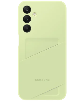 Origineel Samsung Galaxy A25 Hoesje Card Slot Cover Groen Hoesjes