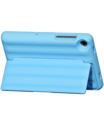 Originele Samsung Galaxy Tab A9 Plus Hoes Puffy Cover Kinderen Blauw Hoesjes