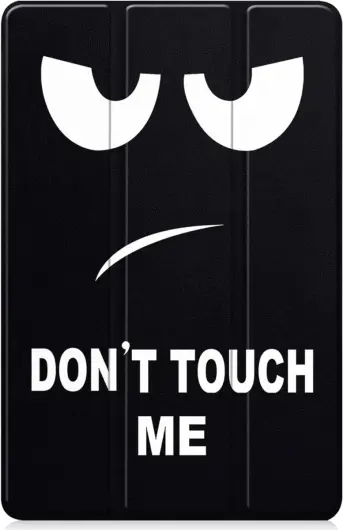 Lenovo Tab P12 Hoes Tri-Fold Book Case met Standaard Don't Touch Me afbeelding 9