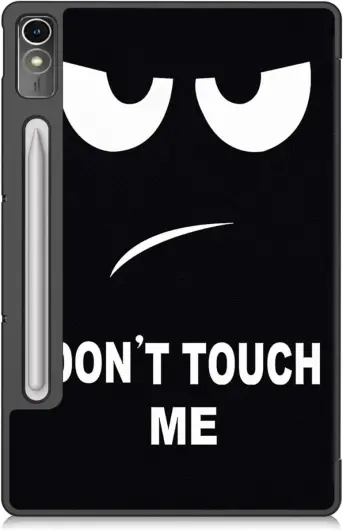 Lenovo Tab P12 Hoes Tri-Fold Book Case met Standaard Don't Touch Me afbeelding 10