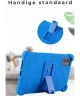 Lenovo Tab P12 Kinder Tablethoes Siliconen met Kickstand Blauw