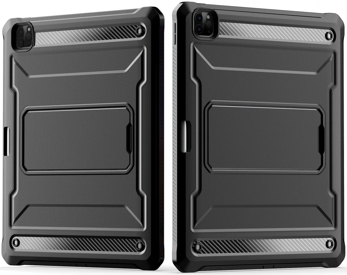 iPad Pro 12.9 (2018/2020/2021/2022) Hoes Screen Protector en Standaard afbeelding 2