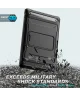Samsung Galaxy Tab S6 Lite Hoes Screen Protector en Standaard Zwart
