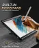 Samsung Galaxy Tab A8 Hoes met Screen Protector en Standaard Zwart afbeelding 4