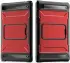 Samsung Galaxy Tab A8 Hoes met Screen Protector en Standaard Rood afbeelding 2