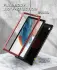 Samsung Galaxy Tab A8 Hoes met Screen Protector en Standaard Rood afbeelding 3