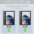 Samsung Galaxy Tab A8 Hoes met Screen Protector en Standaard Rood afbeelding 7
