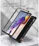Samsung Galaxy Tab S7/S8 Hoes met Screen Protector en Standaard Zwart