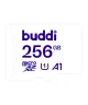 Buddi MicroSDXC Geheugenkaart met SD Kaart Adapter 256GB 3-Pack