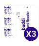 Buddi MicroSDXC Geheugenkaart met SD Kaart Adapter 512GB 3-Pack