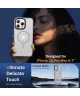 Apple iPhone 15 Pro Hoesje met MagSafe Back Cover Matte Grijs