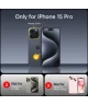 Apple iPhone 15 Pro Hoesje met MagSafe Back Cover Matte Grijs