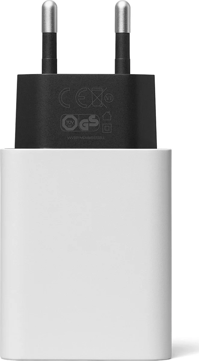 Originele Google 30W USB-C PD Adapter met USB-C Kabel 1 Meter Wit afbeelding 4
