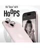PanzerGlass Hoops Rings iPhone 15/15 Plus Camera Lens Protector Roze