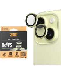 PanzerGlass Hoops Rings iPhone 15/15 Plus Camera Lens Protector Geel