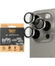 PanzerGlass iPhone 15 Pro / 15 Pro Max Camera Protector Metaal Grijs