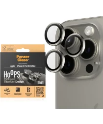 PanzerGlass iPhone 15 Pro / 15 Pro Max Camera Protector Titanium Grijs