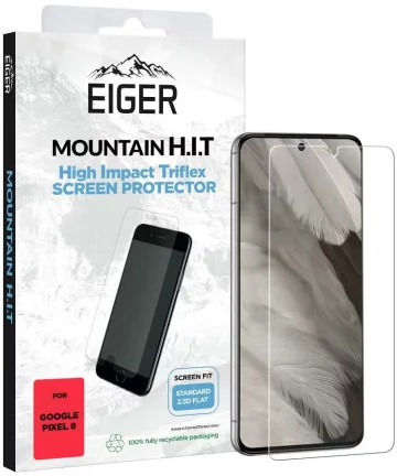 Eiger Mountain H.I.T. Google Pixel 8 Screen Protector Folie (1-Pack) Screen Protectors