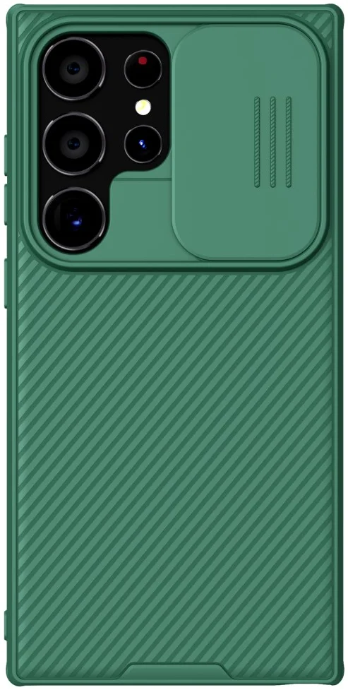 Nillkin CamShield Samsung Galaxy S24 Ultra Hoesje Camera Slider Groen afbeelding 2