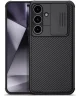 Nillkin CamShield Samsung Galaxy S24 Hoesje met Camera Slider Zwart