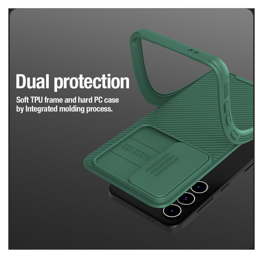 Nillkin CamShield MagSafe Samsung S24 Hoesje Camera Slider Groen afbeelding 6
