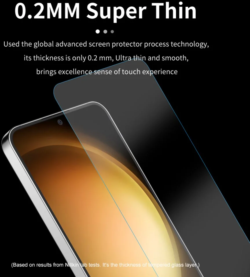 Nillkin H+ Pro Samsung Galaxy S24 Screen Protector Tempered Glass afbeelding 3