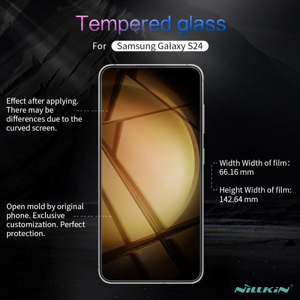 Nillkin H+ Pro Samsung Galaxy S24 Screen Protector Tempered Glass afbeelding 4