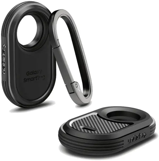 Spigen Rugged Armor Samsung Galaxy SmartTag 2 Hoesje Back Cover Zwart afbeelding 12