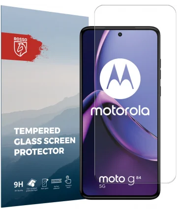 Rosso Motorola Moto G84 9H Tempered Glass Screen Protector Screen Protectors