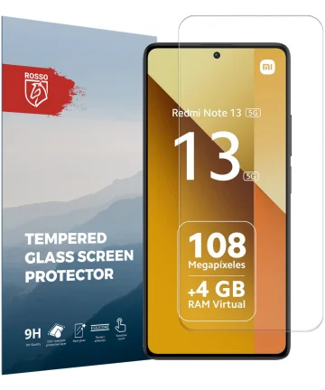 Rosso Xiaomi Redmi Note 13 5G 9H Tempered Glass Screen Protector Screen Protectors