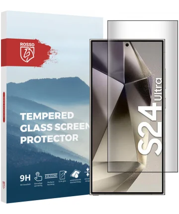 Rosso Samsung Galaxy S24 Ultra 9H Tempered Glass Fingerprint Friendly Screen Protectors