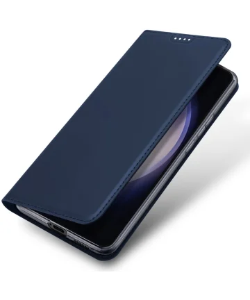 Dux Ducis Skin Pro Samsung Galaxy S24 Hoesje Portemonnee Blauw Hoesjes