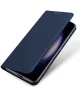 Dux Ducis Skin Pro Samsung Galaxy S24 Plus Hoesje Portemonnee Blauw