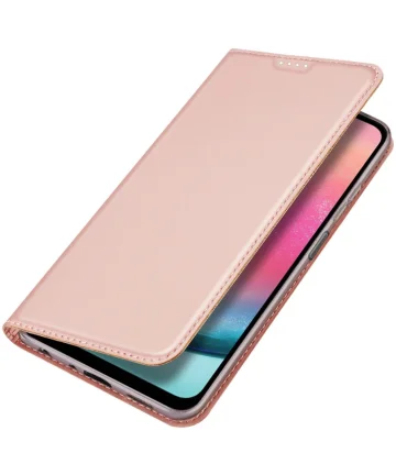 Dux Ducis Skin Pro Samsung Galaxy A25 Hoesje Portemonnee Roze Hoesjes