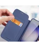 Dux Ducis Skin X Pro Samsung Galaxy S24 Hoesje MagSafe Book Case Blauw
