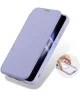 Dux Ducis Skin X Pro Samsung Galaxy S24 Hoesje MagSafe Book Case Paars