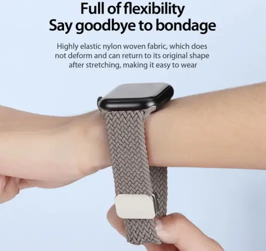 Dux Ducis Mixture Pro Apple Watch Bandje - 38/40/41/42MM - Grijs afbeelding 5