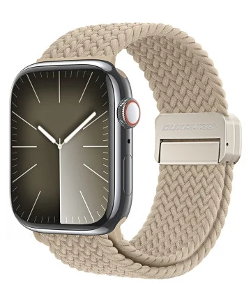 Dux Ducis - Mixture Pro - Apple Watch Bandje - 42MM/44MM/45MM/49MM - Beige Bandjes