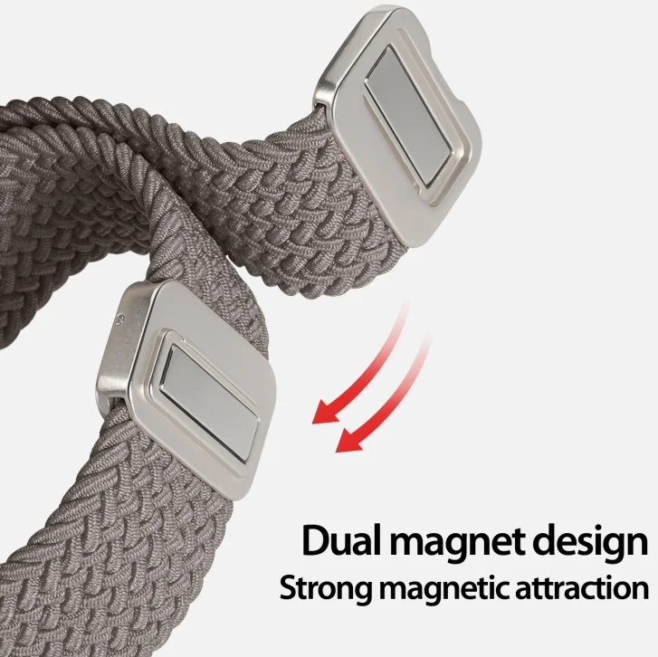 Dux Ducis Mixture Pro Strap - Universeel Smartwatch Bandje 20MM - Clay afbeelding 3