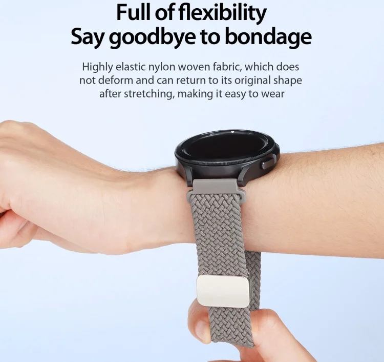 Dux Ducis Mixture Pro Strap - Universeel Smartwatch Bandje 20MM - Clay afbeelding 5