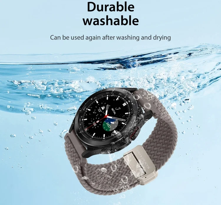 Dux Ducis Mixture Pro Strap - Universeel Smartwatch Bandje 20MM - Clay afbeelding 7