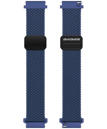 Dux Ducis Mixture Pro Strap - Universeel Smartwatch Bandje 22MM - Blauw Bandjes