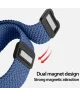 Dux Ducis Mixture Pro Strap - Universeel Smartwatch Bandje 22MM - Blauw