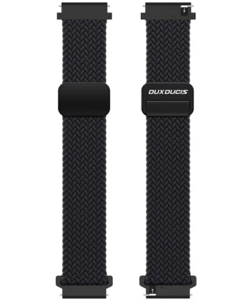 Dux Ducis Mixture Pro Strap - Universeel Smartwatch Bandje 22MM - Zwart Bandjes