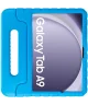 HappyCase Samsung Galaxy Tab A9 Kinder Tablethoes met Handvat Blauw