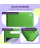 HappyCase Samsung Galaxy Tab A9 Kinder Tablethoes met Handvat Groen