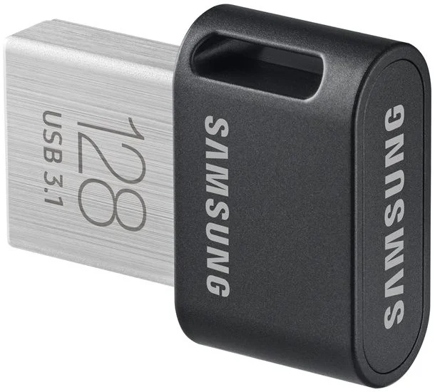 Originele Samsung FIT-Plus USB-A Stick voor Opslaggeheugen 128GB Grijs afbeelding 6