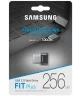 Originele Samsung FIT-Plus USB-A Stick voor Opslaggeheugen 256GB Grijs