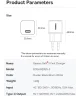 Baseus GaN5S USB-C Snellader 20W Power Delivery Adapter Zwart