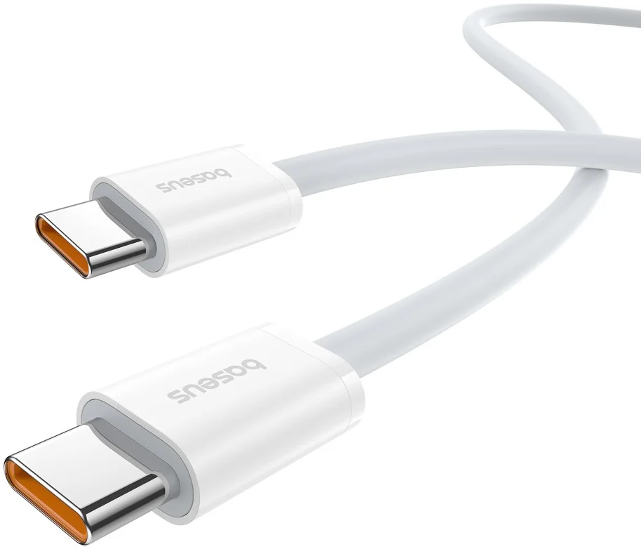 Baseus Superior Series 2 USB-C naar USB-C Kabel 100W 2 Meter Wit afbeelding 1